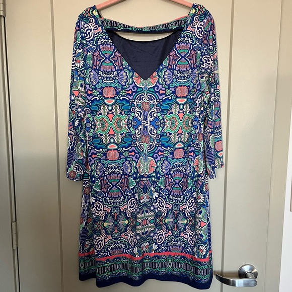 Colorful Pattern Dress - Picture 3 of 6